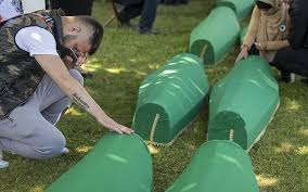From april through june, the serbs tighten their stranglehold, cutting off convoys to the safe area. Bosnian Muslims Mark 1995 Srebrenica Massacre With Fresh Burials The Times Of Israel