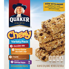 quaker oats chewy granola bars variety