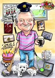 order caricatures from allan