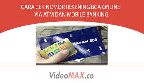 · masukkan nomor rekening pelaku . Cara Cek Nomor Rekening Bca Online Via Atm Dan Mobile Banking