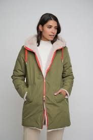 Pelle Javin Reversible Hooded Coat