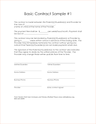 8 Basic Contract Template Timeline Template