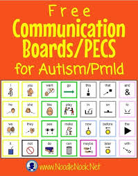 Worksheet for kids with autism the best worksheets image. Free Communication Boards Autism Noodlenook Net