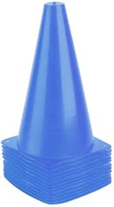 9 inch sports cones basketball cones traffic training cones agility field marker cones for soccer football drills training outdoor activity or eve