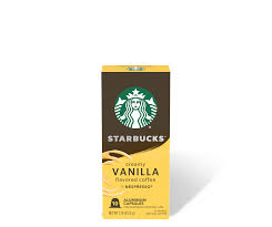 vanilla flavored coffee starbucks by