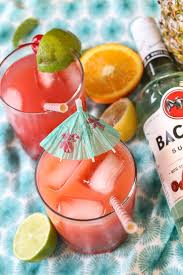 You could make drinks combining base spirit with popular mixer. 5 Minute Easy Tropical Rum Punch Recipe Party Time