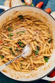 creamy sausage pasta recipe tastes of