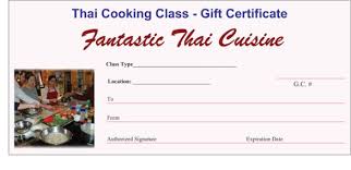 fantastic thai cuisine home gift cards