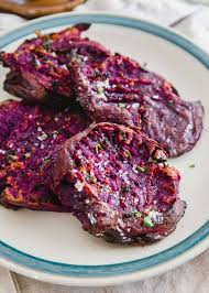roasted ss purple sweet potato