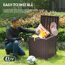 Qily Outside Storage Box Waterproof