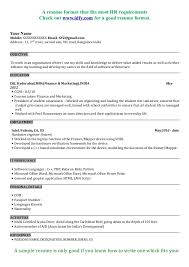     Fresher Resume Templates Download   Free   Premium Templates Sample Resume Format For Mba Marketing Fresher With Free Download Beautiful Mba  Finance Marketing Resume Sample