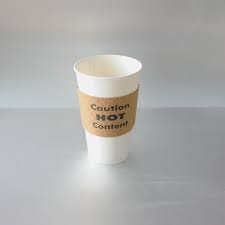 Wave Point Corrugated Paper Cup Sleeve