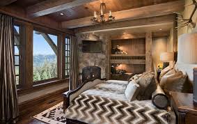 how to design a rustic bedroom that