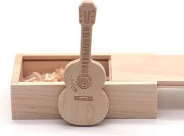 maple wood guitar usb flash drive