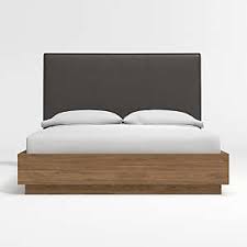 It supports up to… available in three sizes and accommodates any standard size mattress, the bed is a stunning addition to any bedroom. Beds Headboards Crate And Barrel