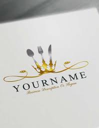 luxurious restaurant logo maker