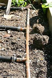 drip irrigation system with soaker hose