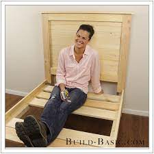 Build A Diy Twin Bed Build Basic