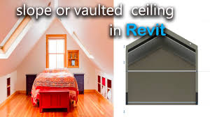 how to design a vaulted slope ceiling