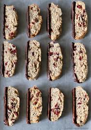 Add in the remaining ingredients, expect almonds and blend until well incorporated. Gluten Free Almond Biscotti Dairy Free