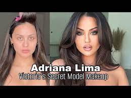 adriana lima vs model makeup