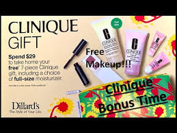 clinique bonus days free makeup
