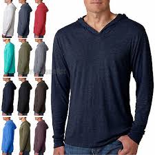 Next Level Tri Blend Lightweight Hooded Mens Womens Unisex Tee T Shirt 6021 Ebay