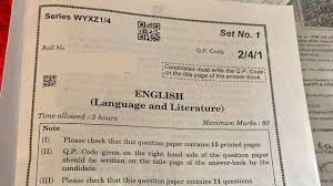 cbse 10th english question paper 2023