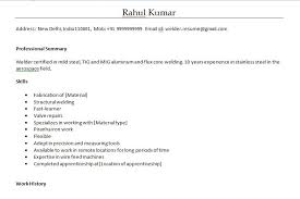 Resume formats for every stream namely computer science, it, electrical, electronics, mechanical, bca, mca, bsc and more with high impact content. Resume Format For Welder In Word Format Welder Fabricator Resume