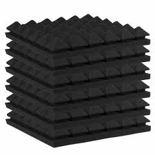 Bakeey 12x12x2in 6 Pcs Sound Absorbing