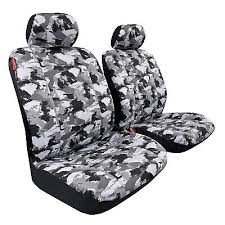 Canvas Seat Covers Active Camouflage
