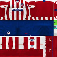 Nike has removed the heavy graphics and effects and bring back the normal stripes in atletico madrid 2019 jersey. Atletico Madrid In Pes
