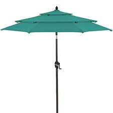 bluu 9 ft sunbrella umbrella patio
