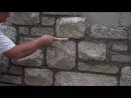 finishing mortar joints with arriscraft