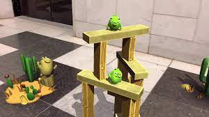 Angry Birds AR Gameplay - IOS Android - YouTube