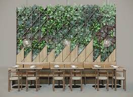Green Wall Furniture Set 3ds Max Corona