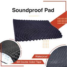 1pc car soundproof triangle foam pad