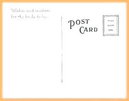 Free Printable Postcard Templates Template With Writing Lines