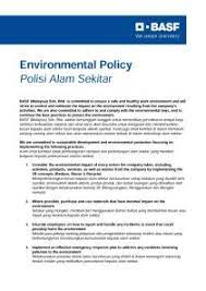 Pollution is controlled in malaysia through various environmental policies and laws, such as the environmental quality act 1974, with subsidiary legislation such as the malaysian ambient air quality standard 2013, environmental quality (clean air) regulations 2014, and the like. Environmental Policy