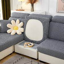 Seersucker Sofa Seat Cushion Cover
