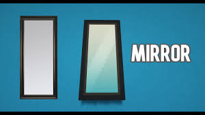 how to make a mirror in minecraft with