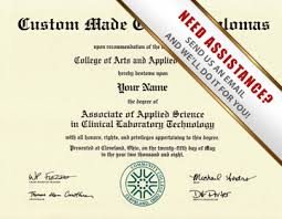 Fake College University Diplomas