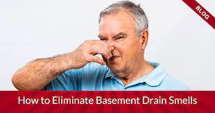 how to eliminate basement drain smells