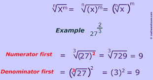 simplify fractions with exponents