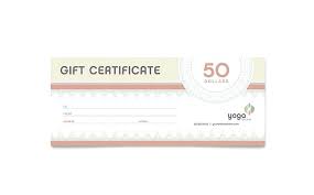 Gift Certificate Template Ai Flight Lesson Yoga Design