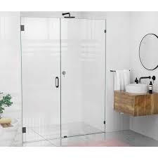 frameless shower door wall hinge