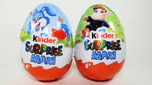 2 x Kinder Surprise Maxi Easter Eggs - YouTube