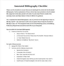Annotated bibliography cf    