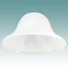 7789 Faux Alabaster Bell Shade 7 3 8