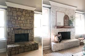 Diy 65 Fireplace Transformation